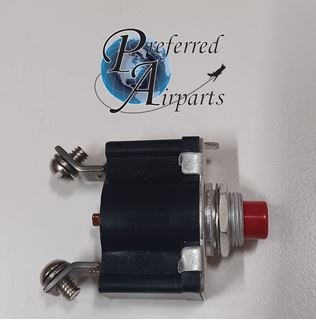Picture of New Surplus Klixon Spencer Thermostat Cessna Beech Circuit Breaker, p/n PSM15N