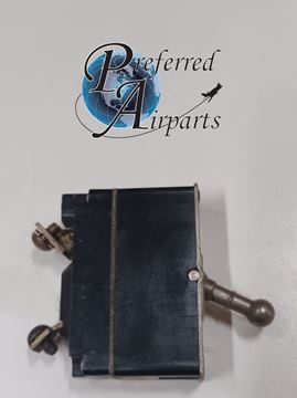 Picture of New Surplus Non-Trip Free Single Pole Aviation Circuit Breaker, p/n AN3160-50