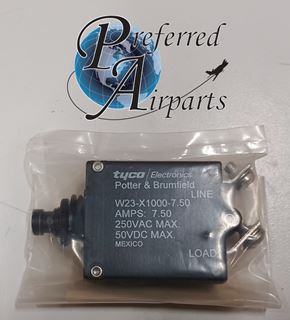 Picture of New Tyco Electronics Potter & Brumfield Cessna Circuit Breaker pn S1232-507