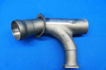 Picture of Repaired Wall Colmonoy Nicroflite Exhaust Riser p/n 9910295-7 Cessna 421C(21960)