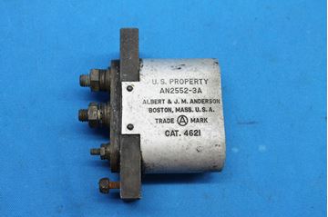 Picture of Used Albert & J.M. Anderson Aircraft Power Receptacle p/n AN2552-3A (24255)