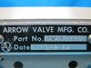 Picture of Used Arrow Valve Mfg Co Aviation Valve p/n AV17010, AV-17010 (10697)