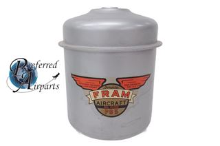 Picture of New Surplus/New Old Stock Vintage Fram Cessna Aircraft Oil Filter, p/n PB5, PB 5
