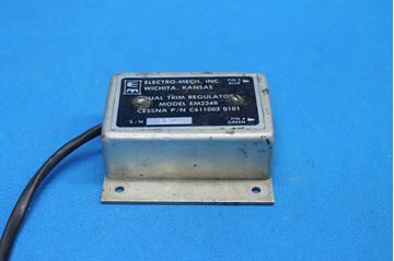 Picture of Used Cessna Electro-Mech Inc Dual Trim Regulator pn C611003-0101, EM234B (23969)