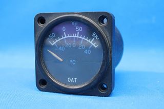 Picture of Used Cessna Edo-Aire Outside Air Temp Gauge p/n C668520-0101 (23591)