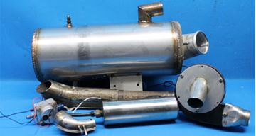 Picture of Used C&D Associates Aircraft Combustion Heater Core CD25K, p/n CD11049-1 (22764)