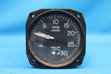 Picture of Used Garwin Cessna Aircraft Tachometer Indicator Core, p/n CM2638L1 (26049)