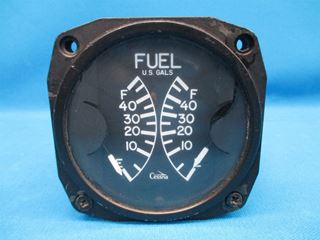 Picture of Used Cessna Dual Fuel Quantity Indicator Gauge Core pn CM2696L1, C410-1 (18833)