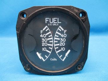 Picture of Used Cessna Dual Fuel Quantity Indicator Gauge Core pn CM2696L1, C410-1 (18833)