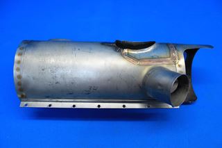 Picture of Repaired Elano Corp Aircraft Exhaust Muffler Shroud, p/n EL099001-020 (20540)