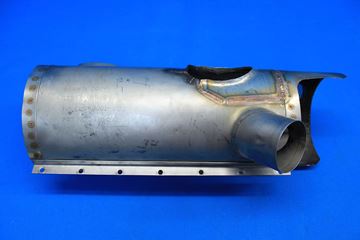 Picture of Repaired Elano Corp Aircraft Exhaust Muffler Shroud, p/n EL099001-020 (20540)