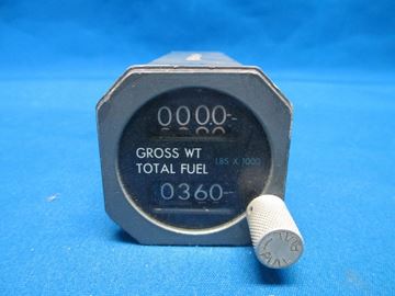 Picture of Used Honeywell Aircraft Fuel Quantity Indicator, p/n JG613C75 (6183)