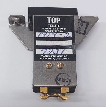 Picture of New Aircraft Utility Door Light for 12 or 24 Volt, p/n 1919-2, With 2 New Bulbs