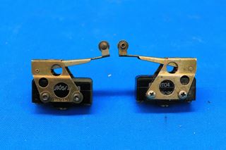 Picture of Lot of 2 Used Honeywell Cessna Switches w/Brackets, p/n M8805/1-008 (21512)