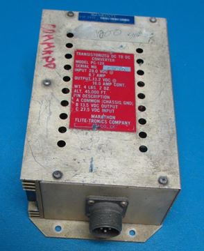 Picture of Used Marathon Flite-Tronics Aviation Converter Core, p/n PC12A, PC-12A  (8752)
