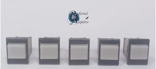 Picture of Lot of 5 New Cutler-Hammer Piper Aircraft Switches, p/n 588-188, SC2FXL191-196