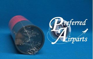 Picture of Vintage Repaired Aircraft Fuel Quantity Indicator-Pounds pn 393093-02378 (14435)