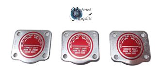 Picture of Lot of 3 New Aviation Fuel Pump Identification Plates, p/n CH5495, CH-5495