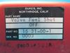 Picture of Used Dukes Piper Aerostar Aircraft Electrical Shutoff Valve pn 1531-00-1 (12632)