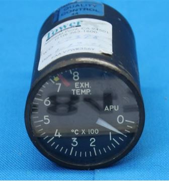 Picture of Used Lewis Eng Aircraft Exhaust Gas Temp Indicator Core EGT pn 152BL705C (28476)