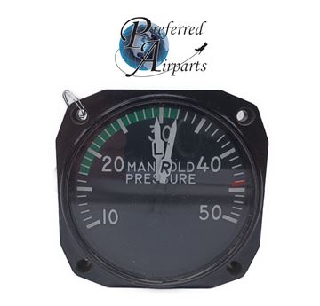 Picture of Used Macleod Inst Aircraft Dual Manifold Pressure Indicator Core, p/n 850190-515