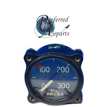 Picture of Used Kollsman Oil Pressure Gauge for Ground Trainer p/n 97-025-14109 (28788)