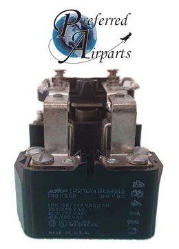 Picture of New AMF Potter & Brumfield Piper Aircraft Deice Power Relay pn 484-110 PRD11DG0