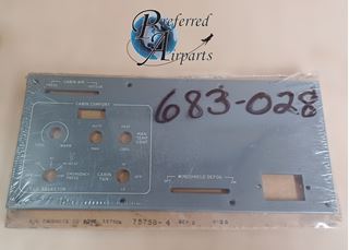 Picture of New Surplus El Products/Astronics Aircraft El Panel, p/n 75758-4
