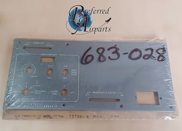 Picture of New Surplus El Products/Astronics Aircraft El Panel, p/n 75758-4
