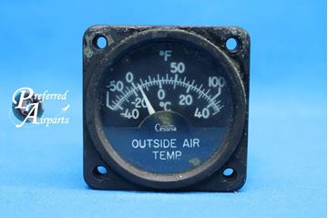 Picture of Used Cessna Aircraft Outside Air Temperature Gauge Core, p/n CM2628L1 (23522)