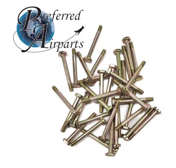Picture of Lot of 30 AN4H16A Aircraft Bolts 1/4-28 thread, 1 25/32" long with a 1 3/8" Grip