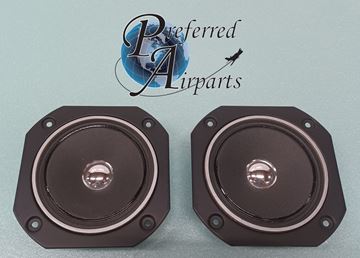 Picture of Lot of 2 New Surplus Aviation Cabin Speakers, p/n 64-235