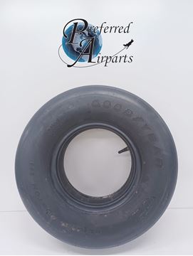 Picture of Used Goodyear Flight Custom III Aircraft Tire 6.50x10 8 ply, 650C86-3 TT w/Tube