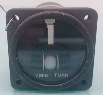 Picture of Used RC Allen Aviation Turn and Slip Indicator, p/n MTS428, 28 VDC