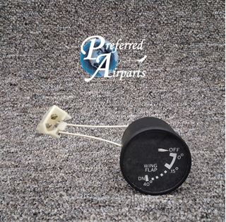 Picture of New Surplus Piper Aircraft Flap Indicator Gauge, p/n 49684-002, 548-246