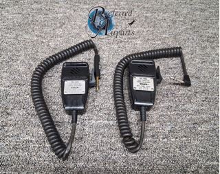 Picture of Lot of 2 Used Telex Piper Aircraft Microphones, p/n TEL-66C