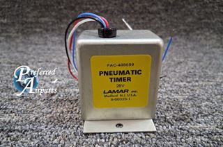 Picture of New Surplus Lamar Piper Aircraft Pneumatic Timer Control, p/n 488-699, B00325-1