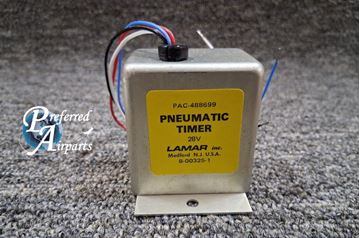 Picture of New Surplus Lamar Piper Aircraft Pneumatic Timer Control, p/n 488-699, B00325-1