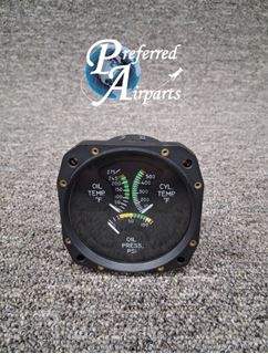 Picture of New Rochester Piper Aircraft Triple Gauge - Oil Press/Temp & CHT, p/n 599-539