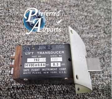 Picture of New Surplus Safe Flight Aircraft Lift Transducer, p/n 792-11