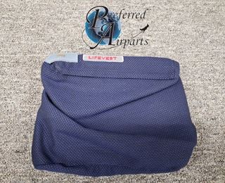 Picture of New Surplus Ipeco Aviation Cloth Lifevest Stowage Bag, p/n 1A165-0567