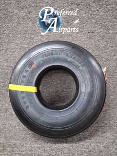 Picture of New Surplus Goodyear Flight Leader Aircraft Tire, 19.5x6.75-8 10 ply pn 196K02B1