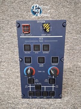 Picture of Used Dornier 328 Aircraft Oxygen/ECS/APU Panel Core, p/n 328-3074