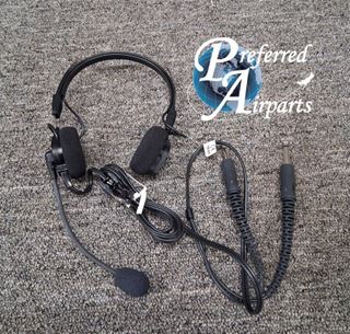 Picture of New Surplus Telex 750 Airman Aviation Headset, p/n 64300-200