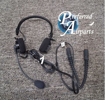 Picture of New Surplus Telex 750 Airman Aviation Headset, p/n 64300-200