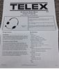 Picture of New Surplus Telex 750 Airman Aviation Headset, p/n 64300-200