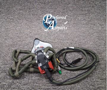 Picture of Used Intertechnique Eros Aircraft Crew Oxygen Mask Regulator, p/n MC10-16-100